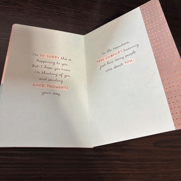 Cancer Support Greeting Card - Picture 2 of 3